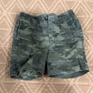 Janie and Jack Olive Cargo Shorts